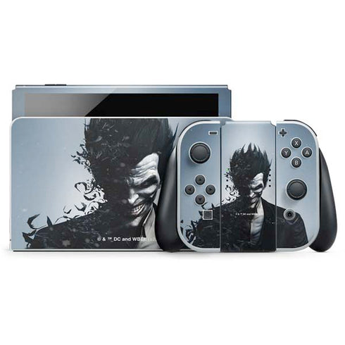 DC Comics Arkham Origins Joker Arkham Nintendo Switch OLED (2021) Skin